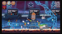 Angry Birds Seasons  NBA HAM Dunk 4-5 Walkthrough 3 Star
