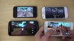 Samsung Galaxy A3 vs  Moto G 2014 vs  iPhone 4S vs  Galaxy Ace 4 - GTA San Andreas Gameplay