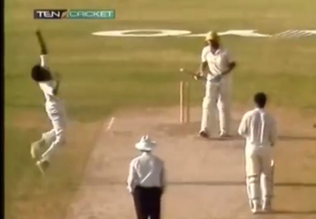 Wasim Akram Famous Hat-Trick Vs Australia 1990