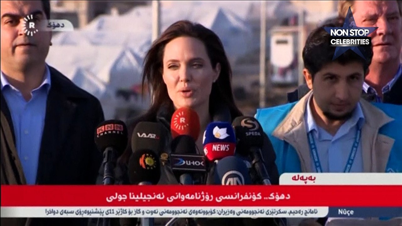 Angelina Jolie dévastée par sa visite dans un camp de réfugiés en Irak