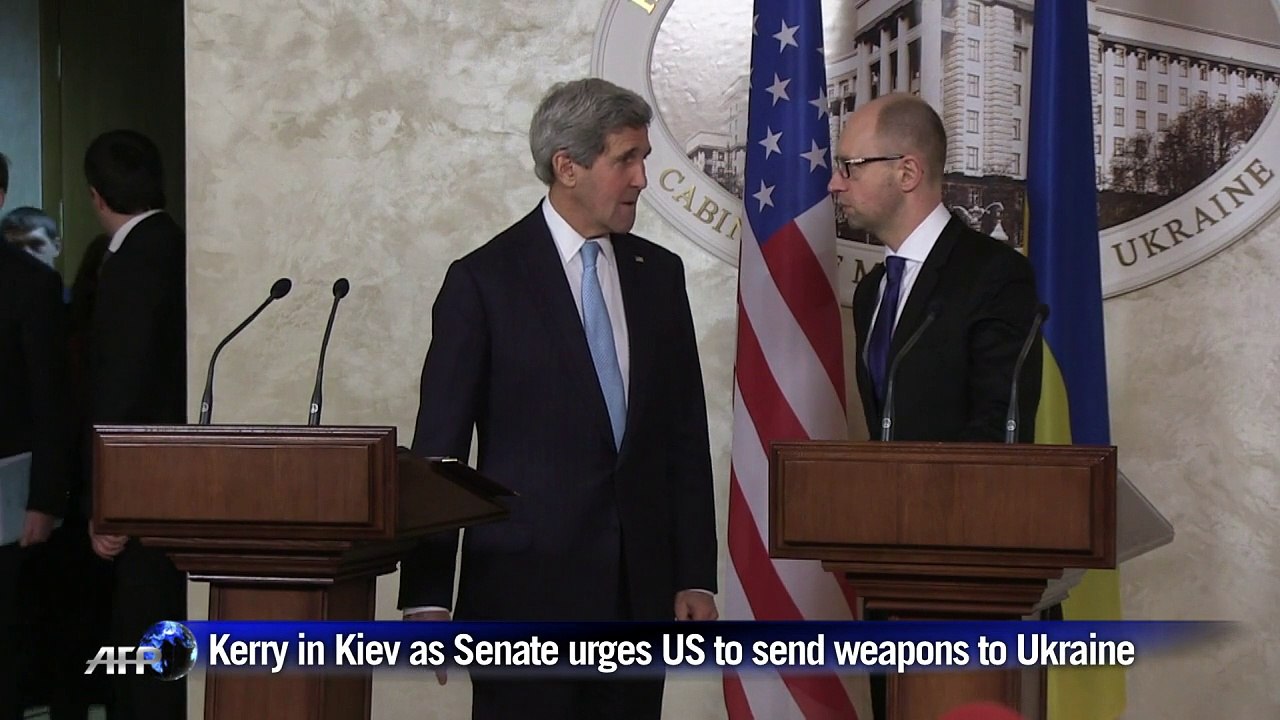 Obama to decide on Ukraine arms 'soon': Kerry