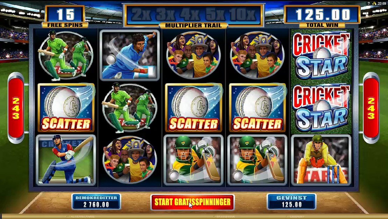 Microgaming - Cricket Star