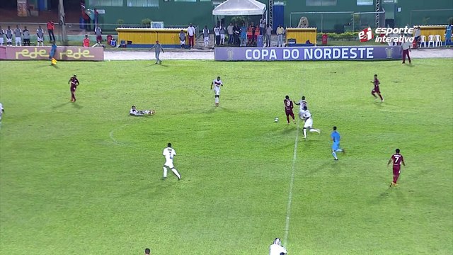 Max abre o placar para o América-RN contra o Serrano-BA, pela Copa do Nordeste