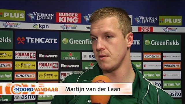 Martijn van der Laan: We hadden te weinig diepte in ons spel - RTV Noord