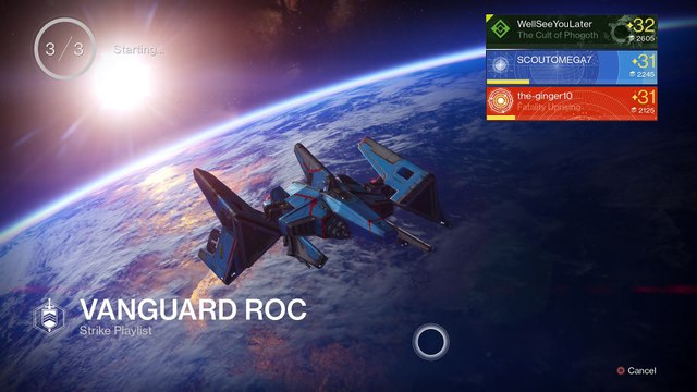 Destiny PS4 [Oversoul Edict, Black Hammer, Gjallarhorn] Coop Part 755 (Cerberus Vae III, Mars) Vanguard Roc, Strike Playlist [With Commentary]