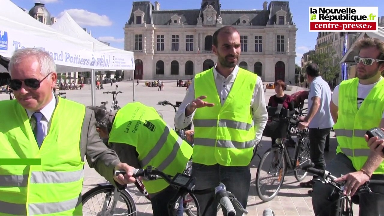 VIDEO. Poitiers à vélo électrique : visite du cœur d'agglo