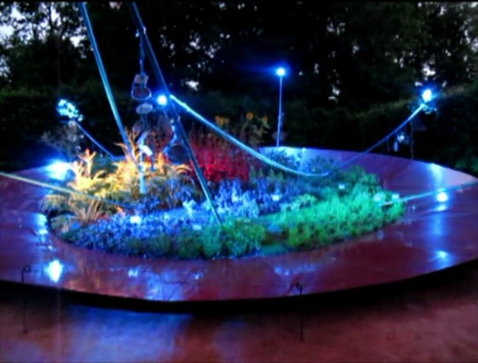 VIDEO Les jardins de Chaumont la nuit