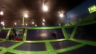 Trampoline Slam Dunks - Shot with Blowgun - Inflatable Boat with Motor   Top Challenges #71