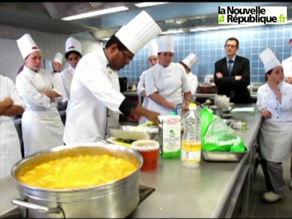VIDEO. Blois : La démonstration de cuisine du chef indien