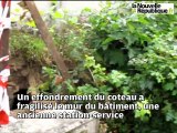 VIDEO. Tours : la boulangerie de l'avenue de l'Alouette victime d'un effondrement du coteau