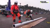 VIDEO. Derniers préparatifs avant la pose des premiers éléments du viaduc des Rocs