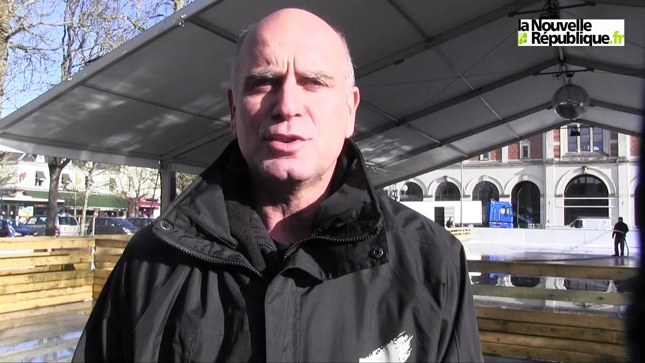 VIDEO. Blois : la patinoire se glace pour la glisse