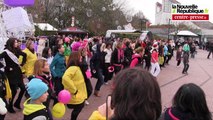 VIDEO. Futuroscope : de la zumba pour le Téléthon