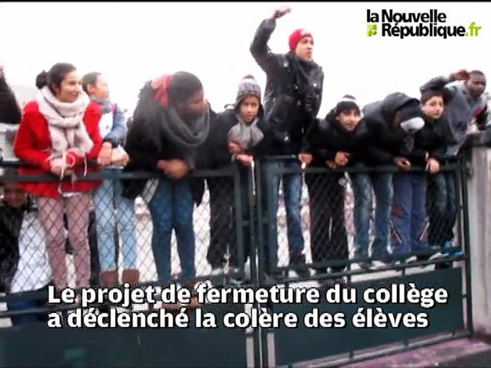 Les élèves de Pasteur manifestent contre la fermeture