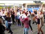 VIDEO. Tours : Flash mob européen au lycée Vaucanson