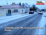 VIDEO Châtellerault-Poitiers sous la neige