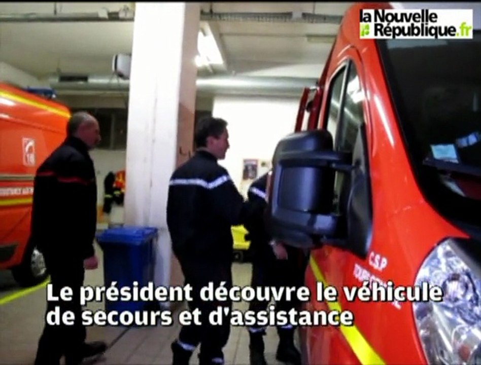 VIDEO. Les 12 heures de garde de nuit de Frédéric Thomas avec les pompiers de Tours
