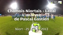 VIDEO NIORT: Chamois Niortais - Laval  L'analyse de Pascal Gastien