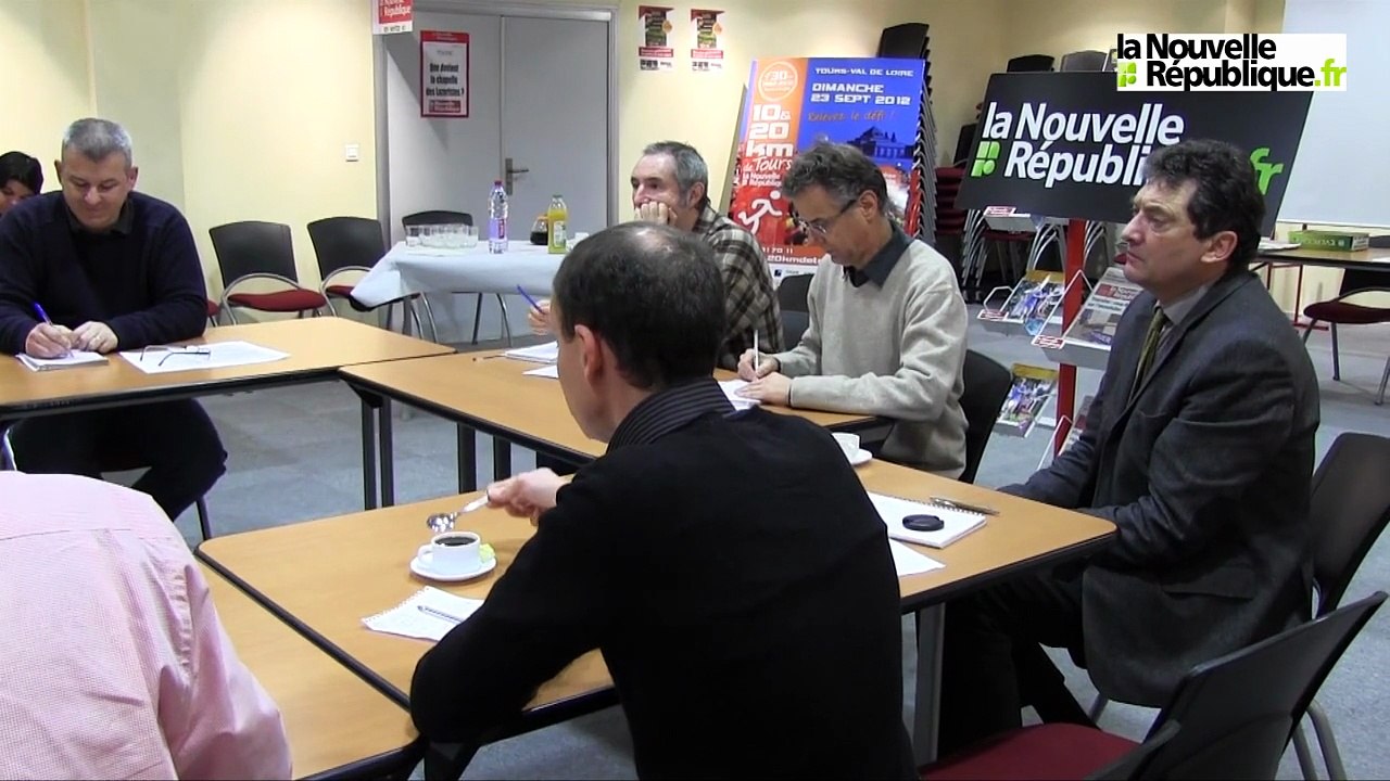 VIDEO. Philippe Le Breton, maire de Joué-les-Tours, face à la rédaction de la NR