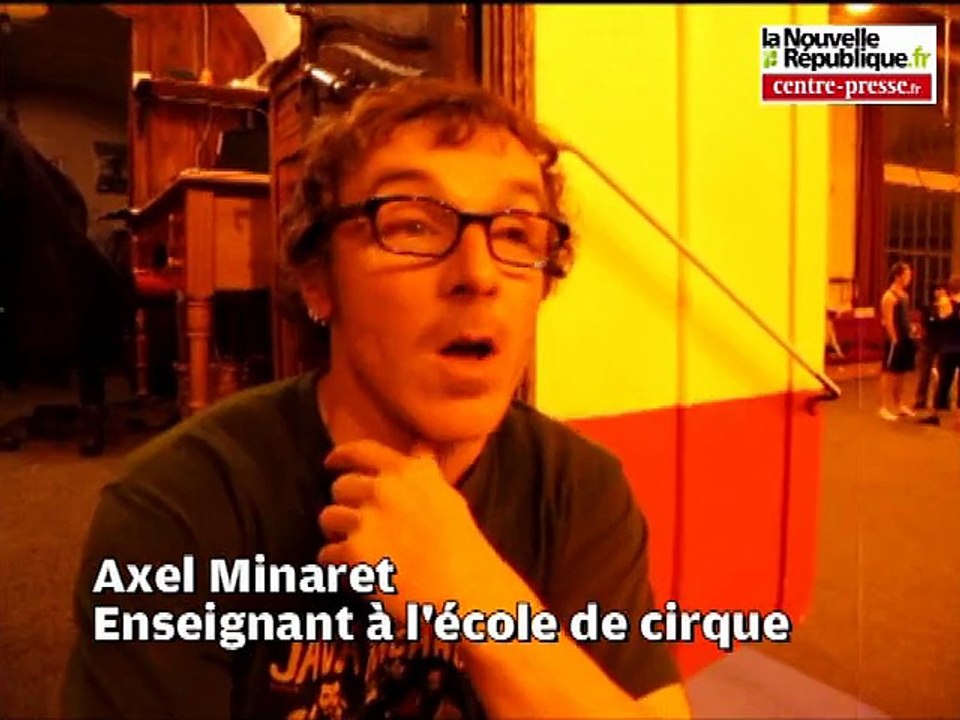 VIDEO Châtellerault : grands enfants à l'école de cirque