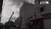 VIDEO. Immeuble en feu à Châteauroux