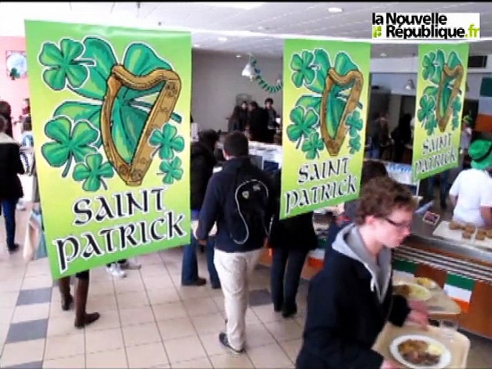 VIDEO. Poitiers. Le restaurant universitaire fête la Saint Patrick