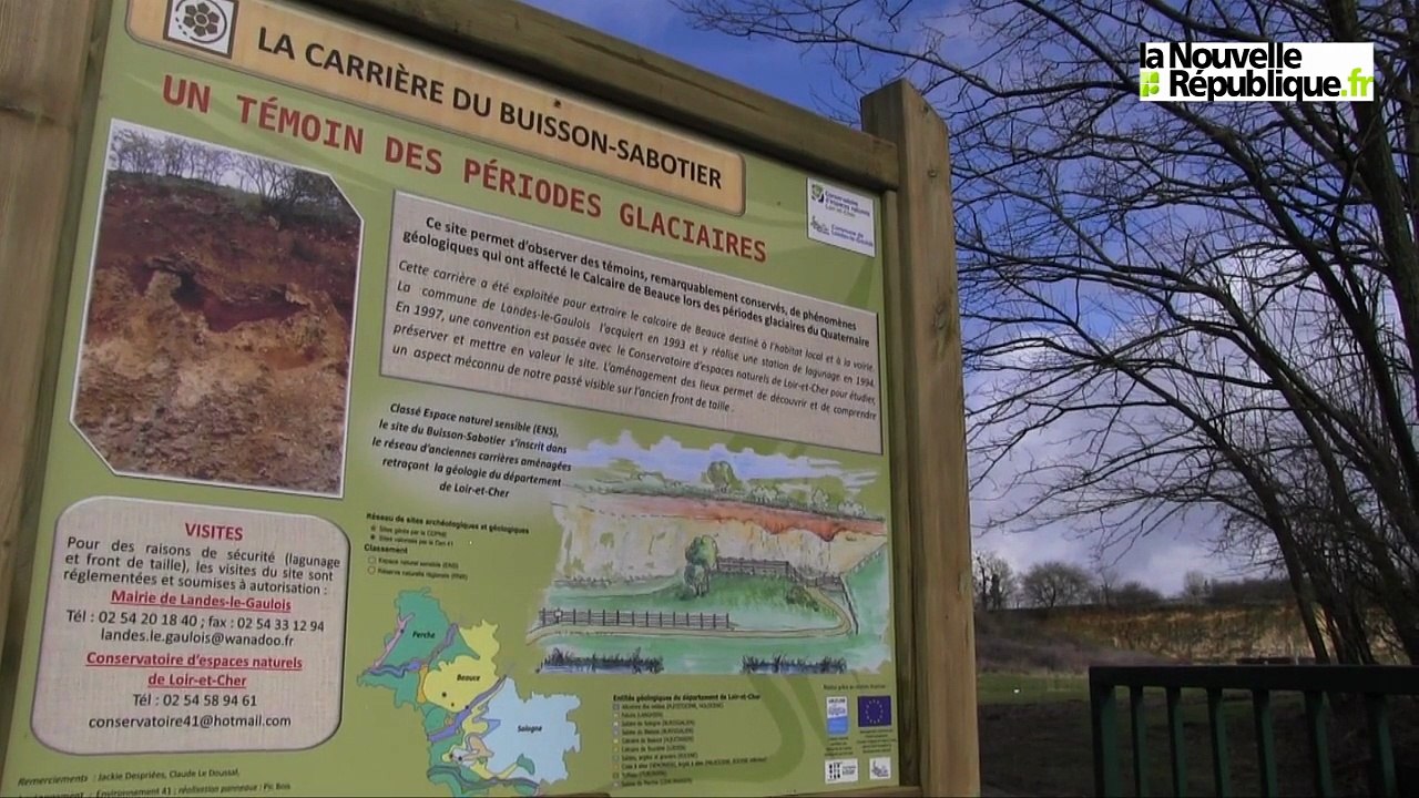 VIDEO. Loir-et-Cher : parcourez les mystères de la glaciation à la carrière du Buisson Sabotier