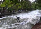 Eisbach River Is Perfect for Munich Surfers