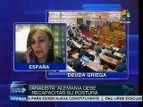 En la troika mandan los grandes intereses económicos: eurodiputada