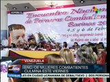 Mujeres venezolanas buscan fortalecer legado del comandante Chávez