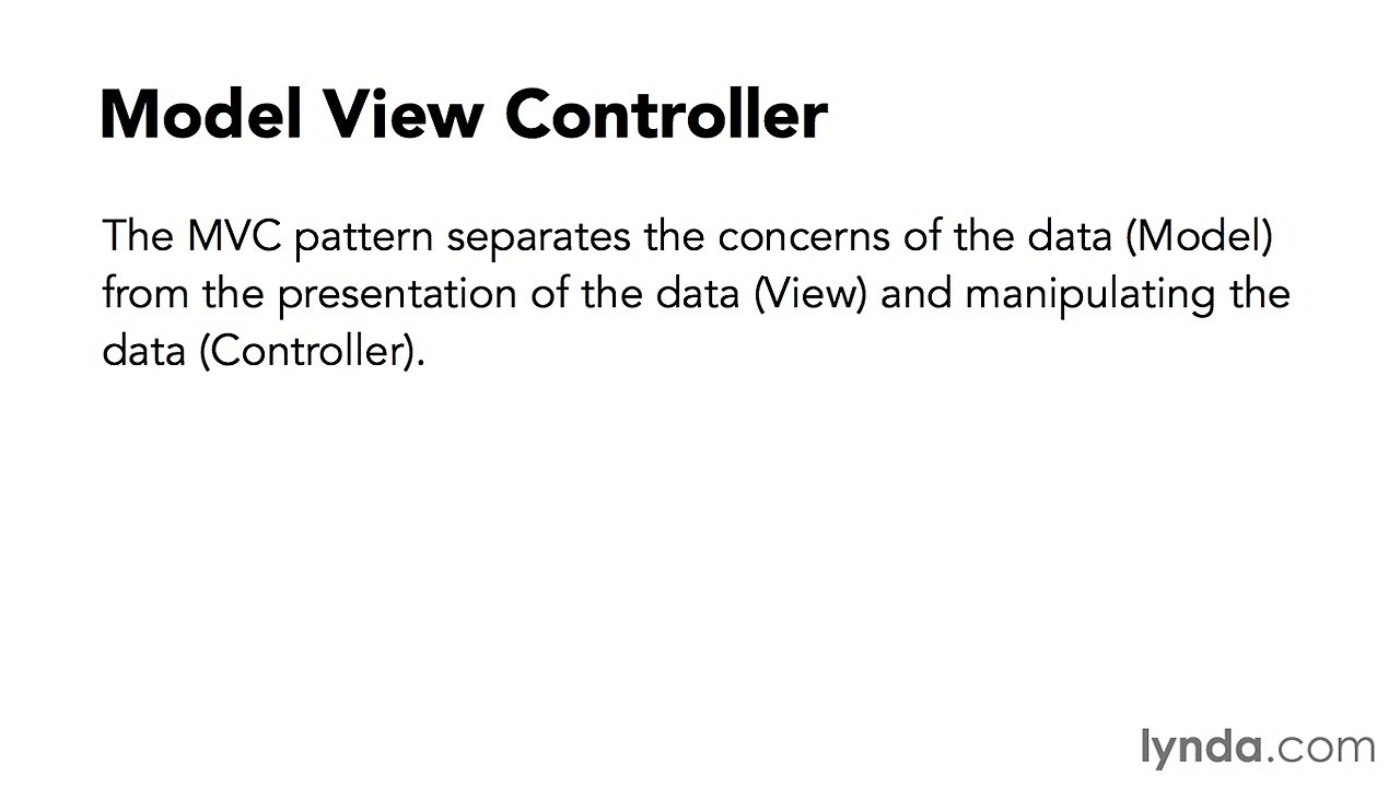 27 Introducing the modelviewcontroller pattern heavendrops