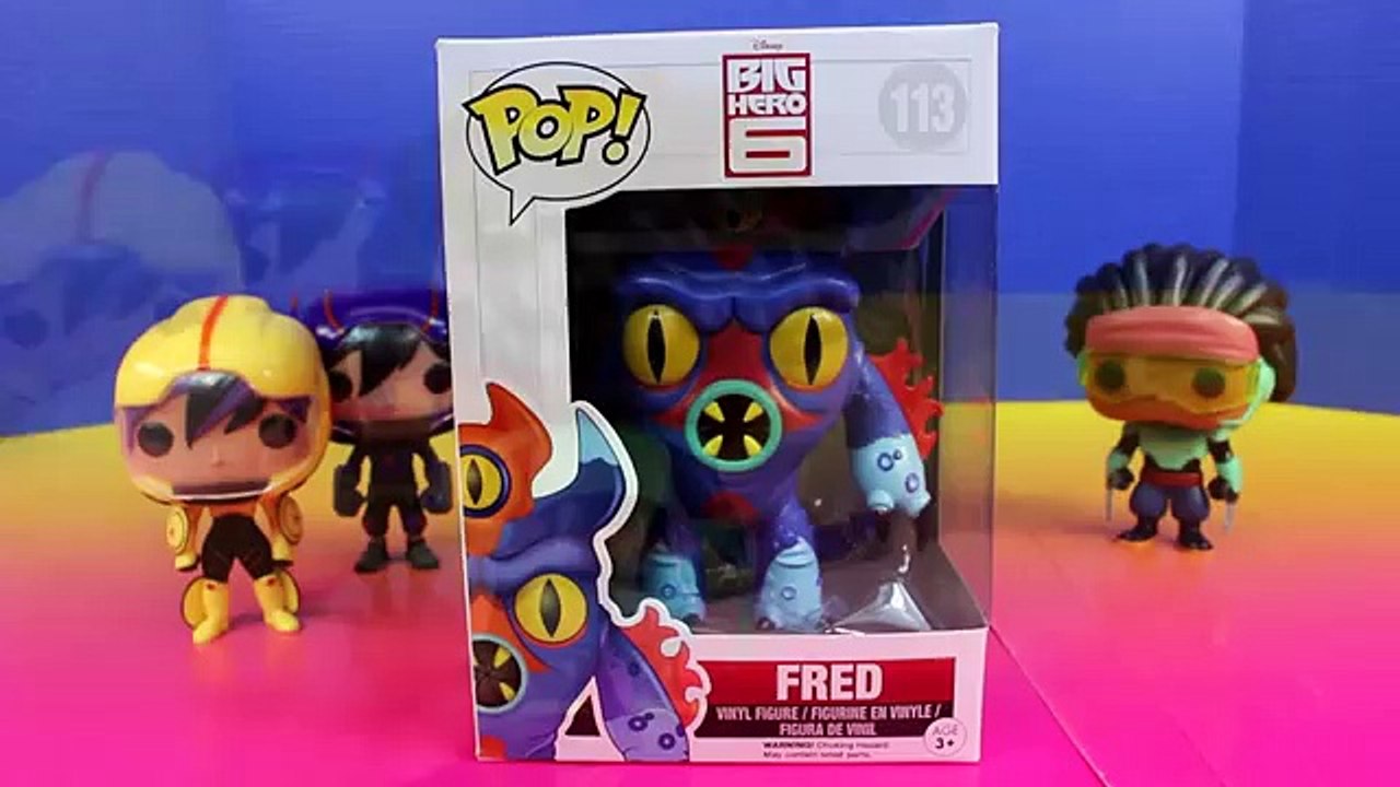 Big Hero 6 POP Disney Hiro Hamada Honey Lemon Baymax go go Tomago Wasabi no Ginger