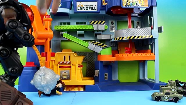 Disney Pixar Cars Army Car McQueen & Mater Save Woody Toy Story Tri-County Landfill Just4fun290