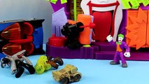 Disney Pixar Cars Army Car McQueen and Sarge save Batman Spider-man imaginext joker