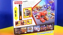 Disney Pixar Cars Imaginext Lightning McQueen Red Hauler Mater Garage Just4fun290 toys