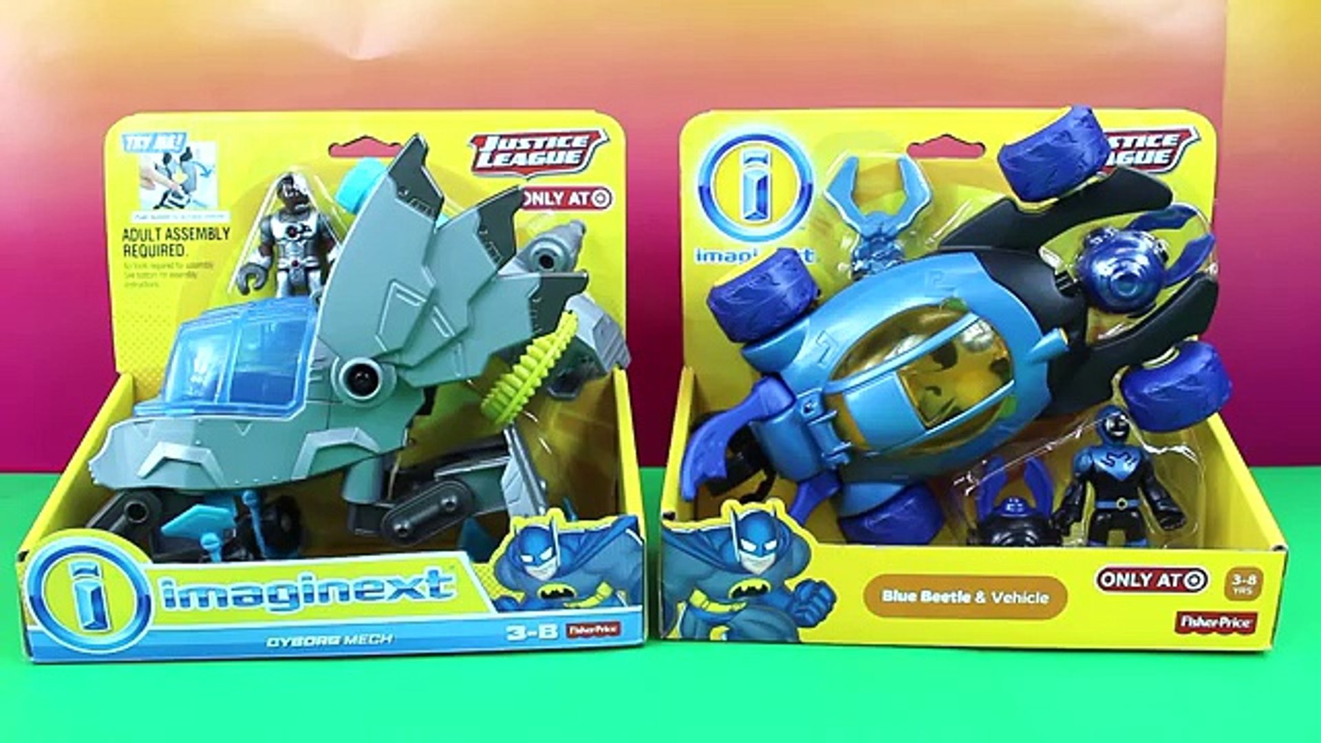 imaginext cyborg mech