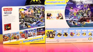 Imaginext Fisher Price Batman & ATV with Penguin Copter Launcher DC Superhero Toys
