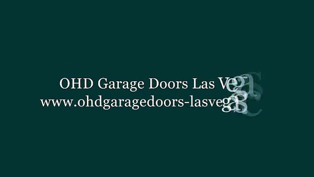 Garage Door Repair Las Vegas NV - OHD Garage Doors Las Vegas (702) 786-0505