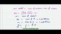 FSc Physics Book2, CH 21, LEC 2 Mass defect