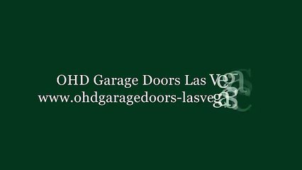 Скачать видео: Overhead Garage Doors Las Vegas - OHD Garage Doors Las Vegas (702) 786-0505