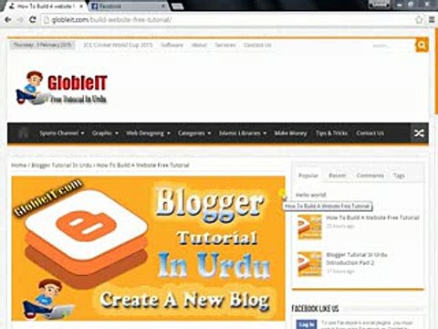 How To Create Facebook Fan Page Tutorial In Urdu 2015