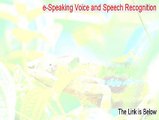 e-Speaking Voice and Speech Recognition Keygen (Legit Download)