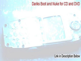 Dariks Boot and Nuke for CD and DVD Full Download - Legit Download