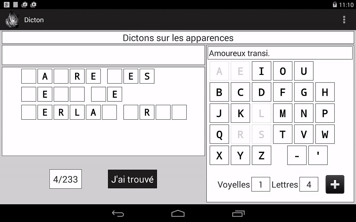 Le Dicton