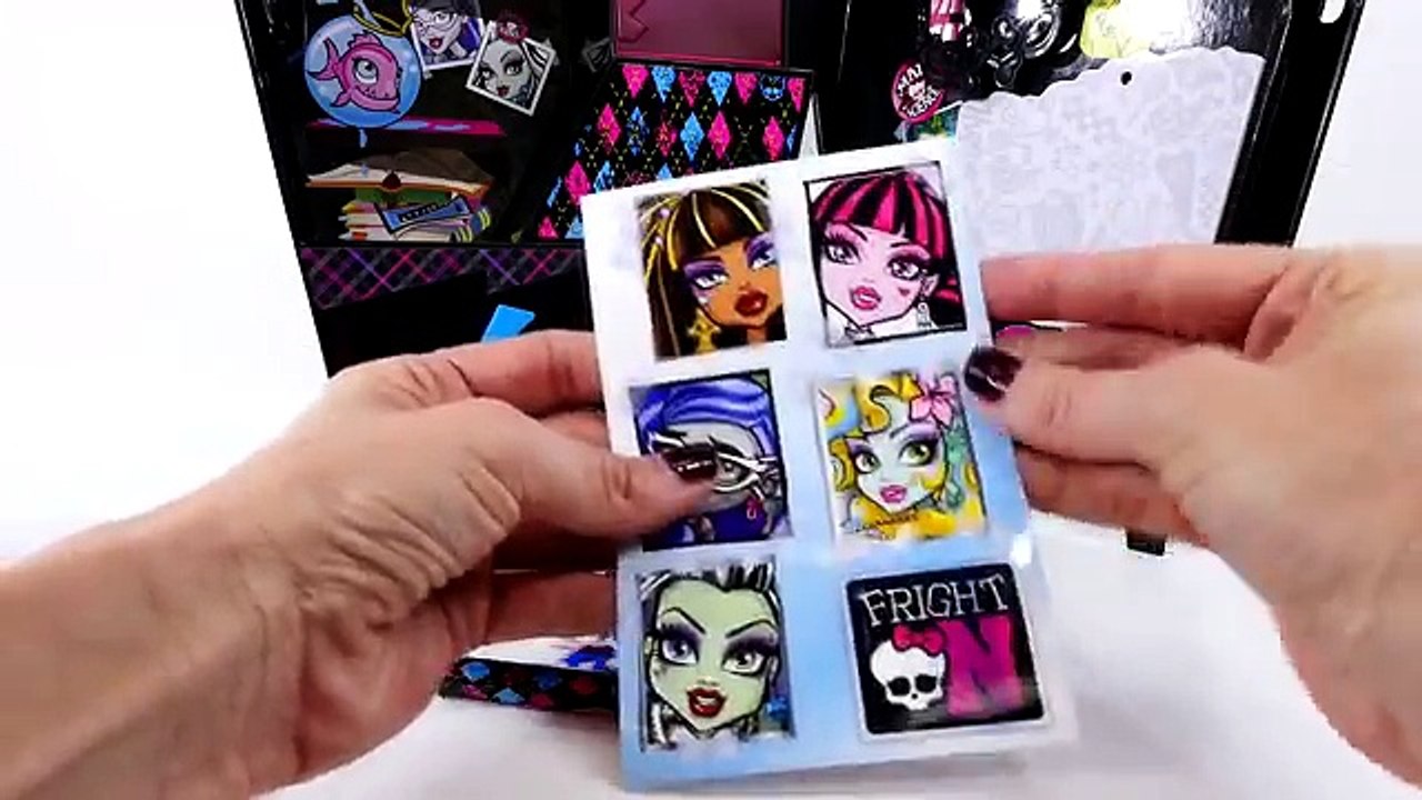 Disney Frozen Fangtastic Locker Coffin Monster High Doll 16 Piece Storage Princess Anna Barbie DCTC
