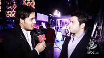 #MBCTheVoice - سيمور جلال وكرار صلاح خلال تحضيرات العرض المباشر الثالث