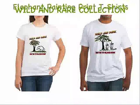 Elephant Paintings, Elephant Prints and T-Shirts