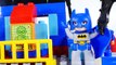 HUGE LEGO Play Doh Surprise Egg Batman Superhero Duplo Batcave Adventure Kinder Huevos Sorpresa