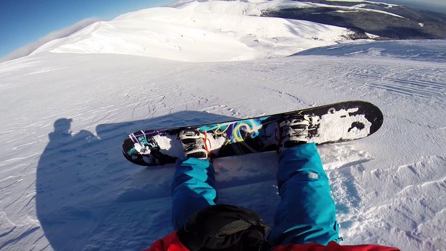 Snowboarder prit dans une avalanche : terrifiant!