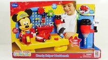 Mickey Mouse Clubhouse Handy Helper Workbench Disney Junior Tools Playdoh Cookie Monster